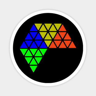 Pyramid Puzzle Magnet